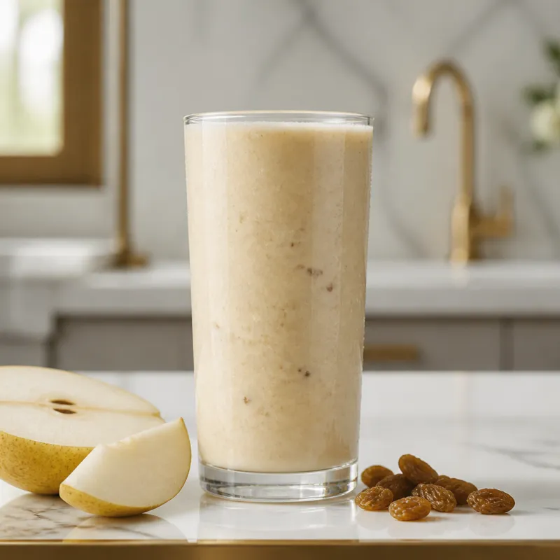 Almond Milk Smoothie with Sultanas