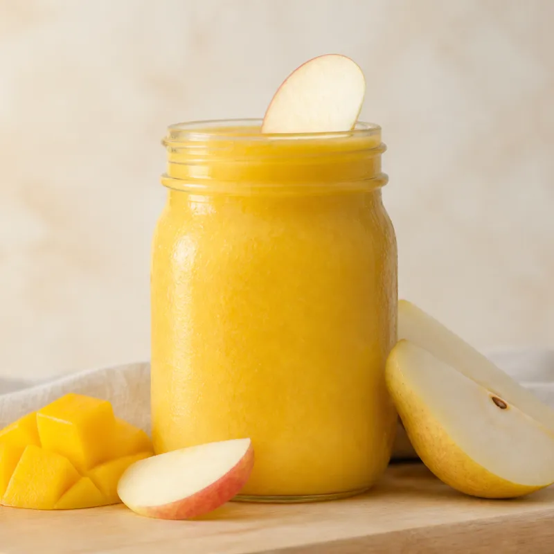 Apple, Pear and Mango Smoothie