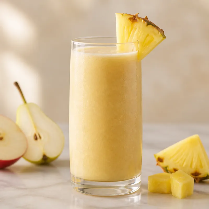 Apple, Pear and Pineapple Smoothie