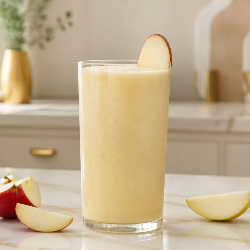 Apple Pear Smoothie with Coconut Water