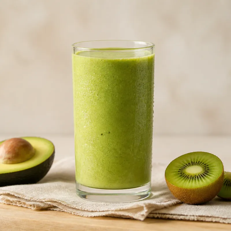 Avocado and Kiwi Smoothie