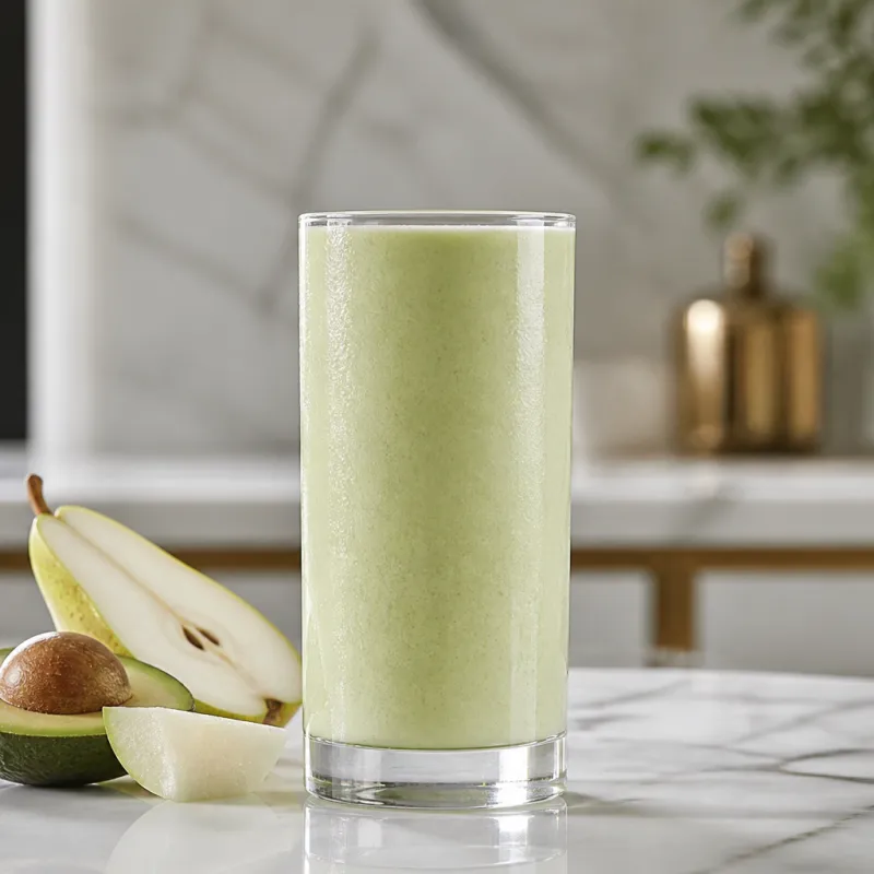 Avocado and Pear Smoothie