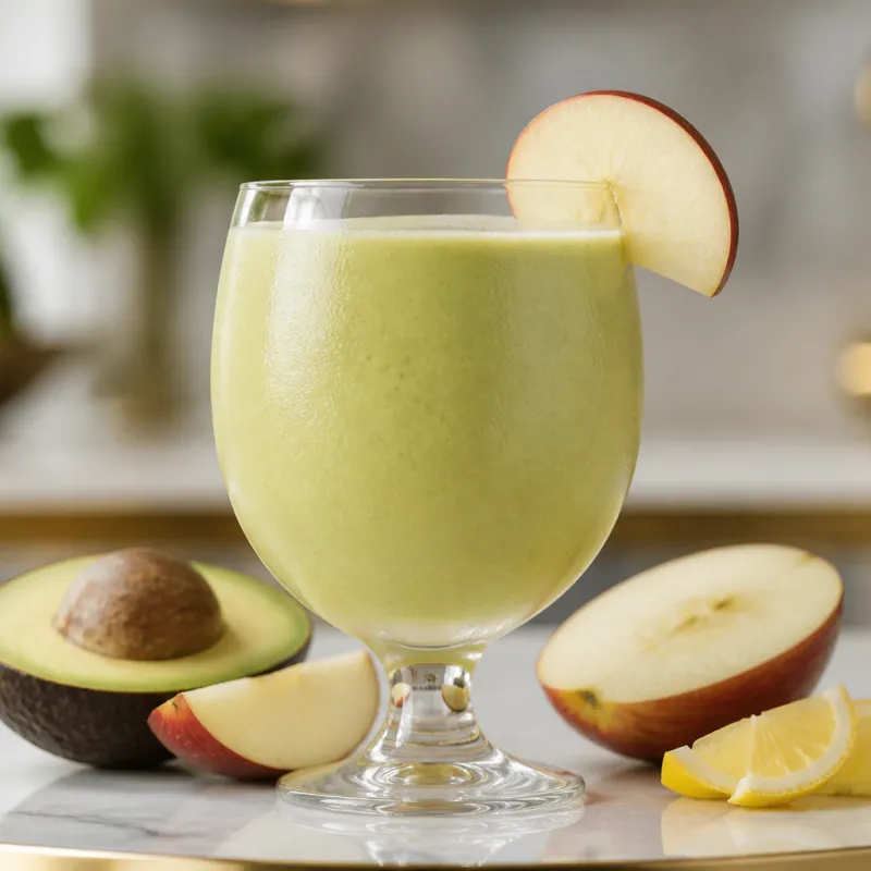 Avocado Apple Smoothie