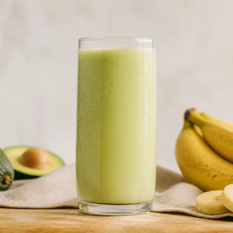 Avocado Banana Smoothie with Agave
