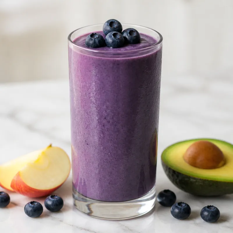 Avocado Blueberry Smoothie