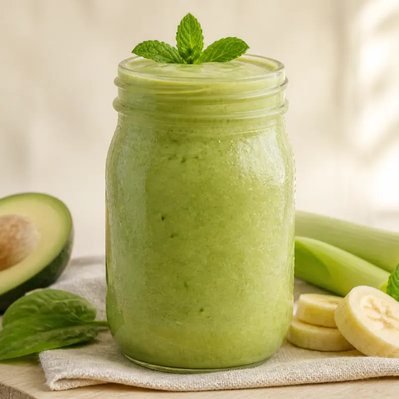Avocado Leek Smoothie