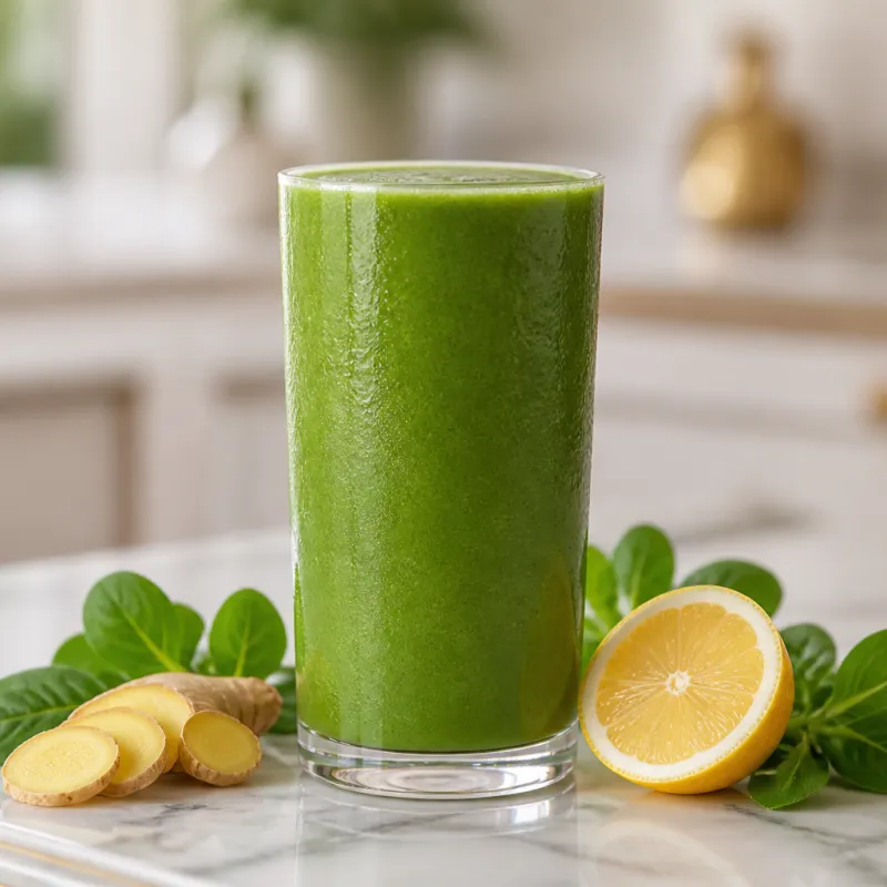 Baby Spinach and Ginger Smoothie