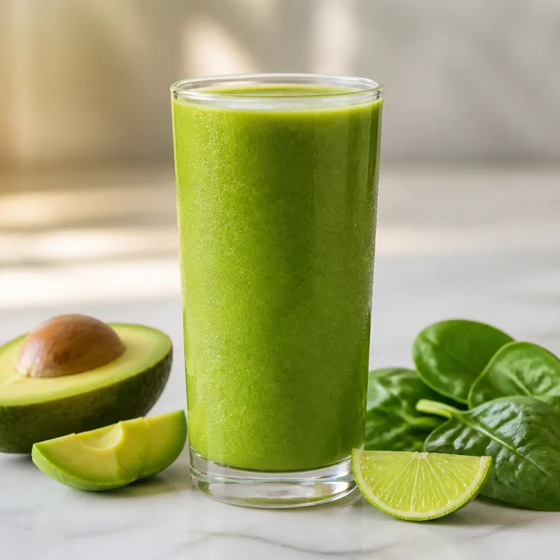 Baby Spinach Smoothie with Avocado