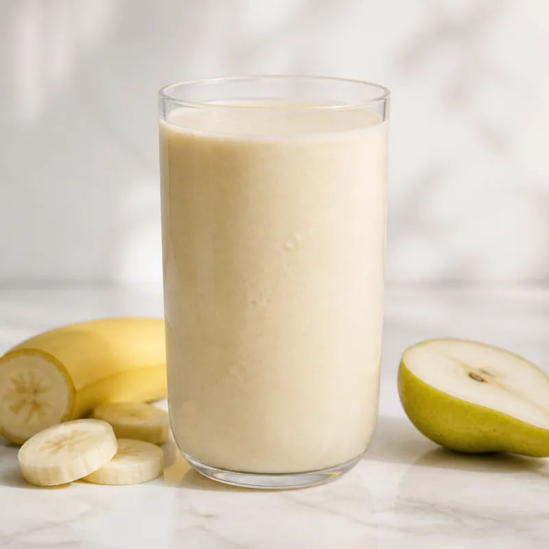 Banana and Oat Milk Smoothie