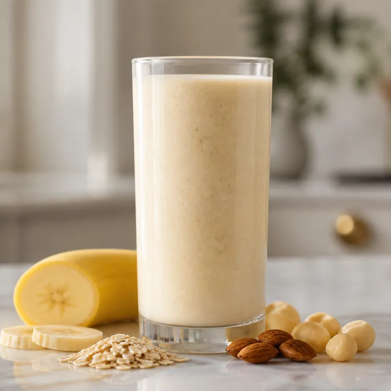 Banana Smoothie with Nuts