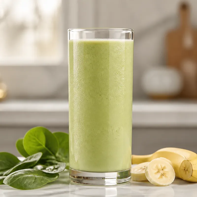 Banana Spinach Yoghurt Smoothie for Kids