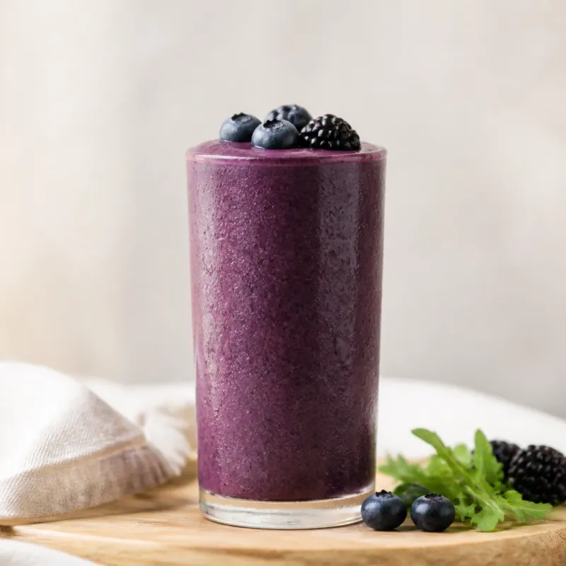 Berry Rocket Smoothie with Coconut Water