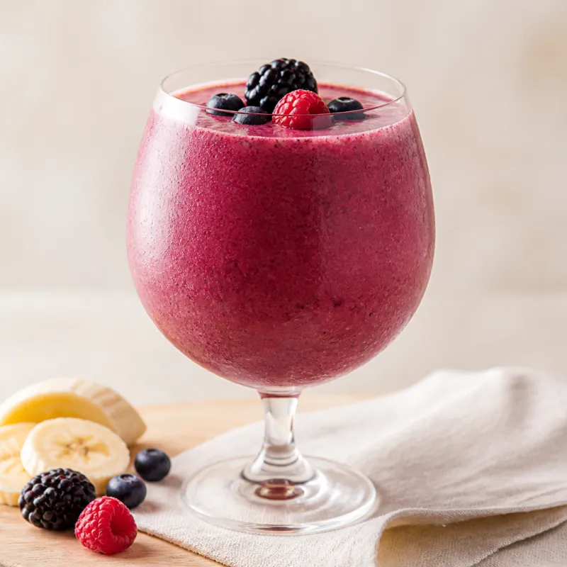 Frozen Berry Yogurt Smoothie