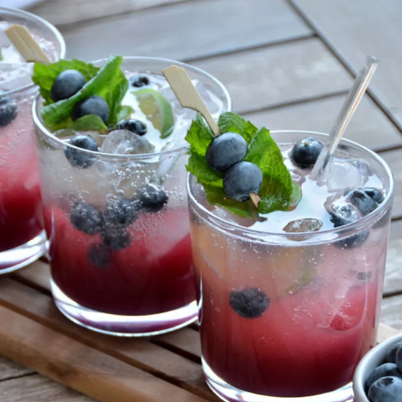 Blueberry Mojito