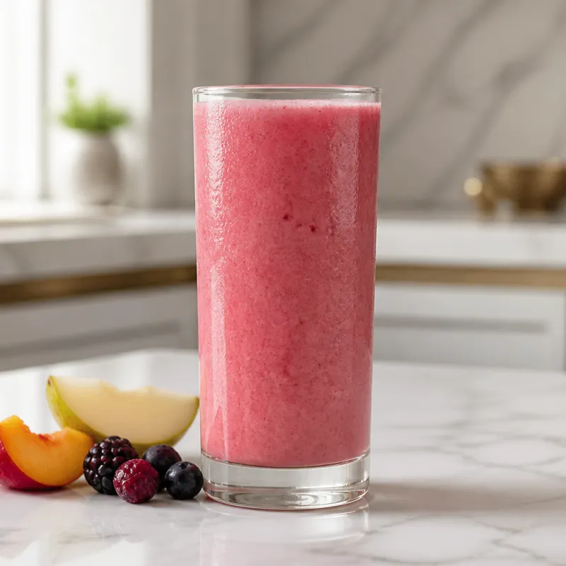 Chilled Coconut Nectarine Smoothie