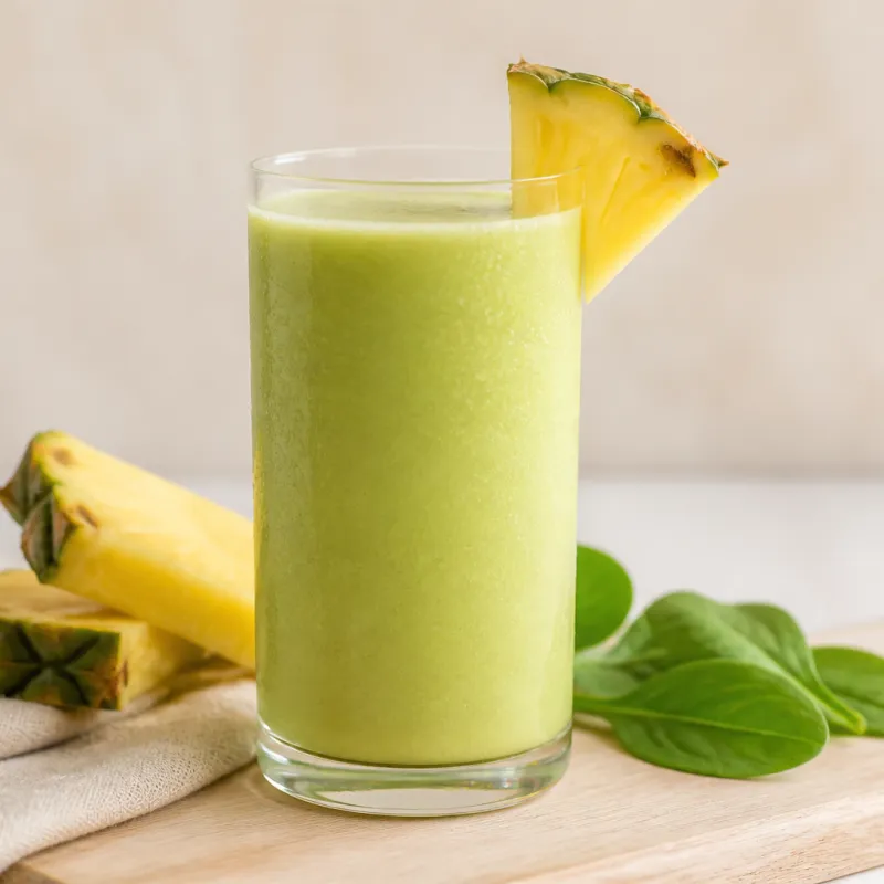 Smoothie de coco y piña