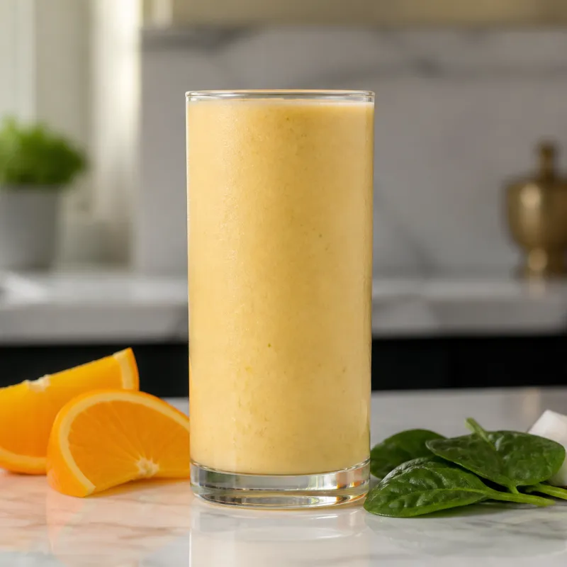 Creamy Orange Coconut Smoothie