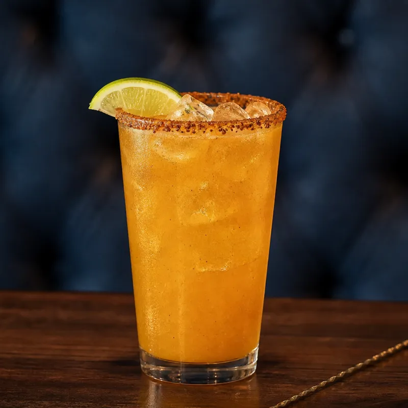 Dressed Michelada with Tequila