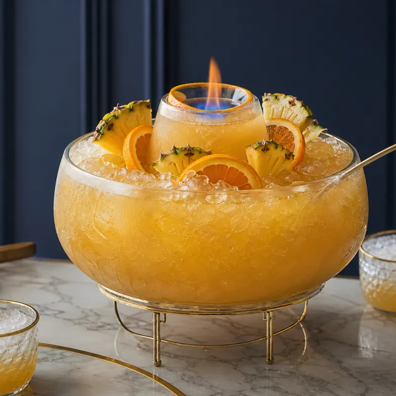 Flaming Volcano