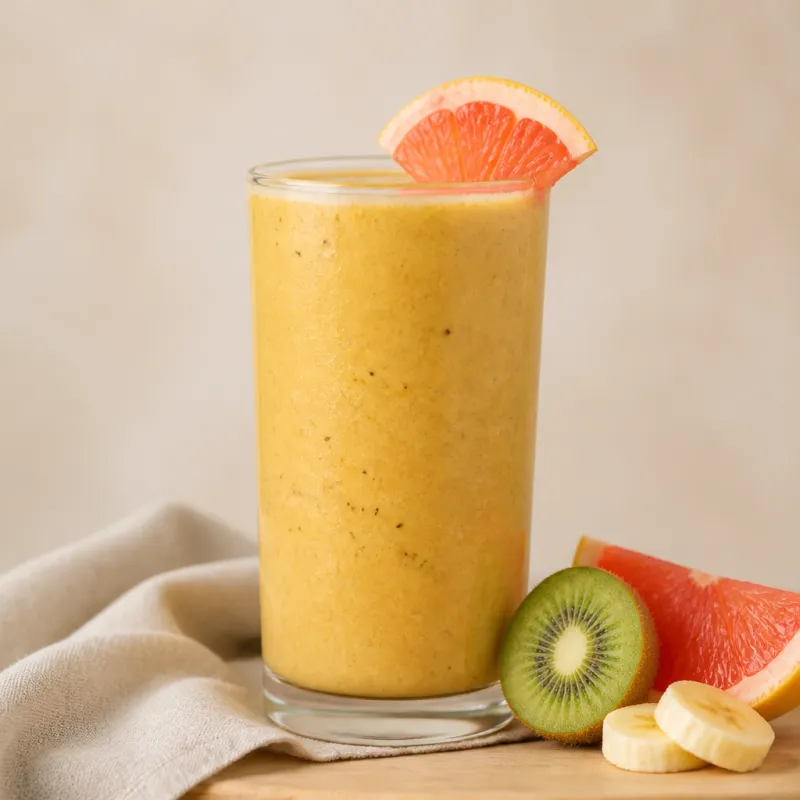 Grapefruit Kiwi Smoothie