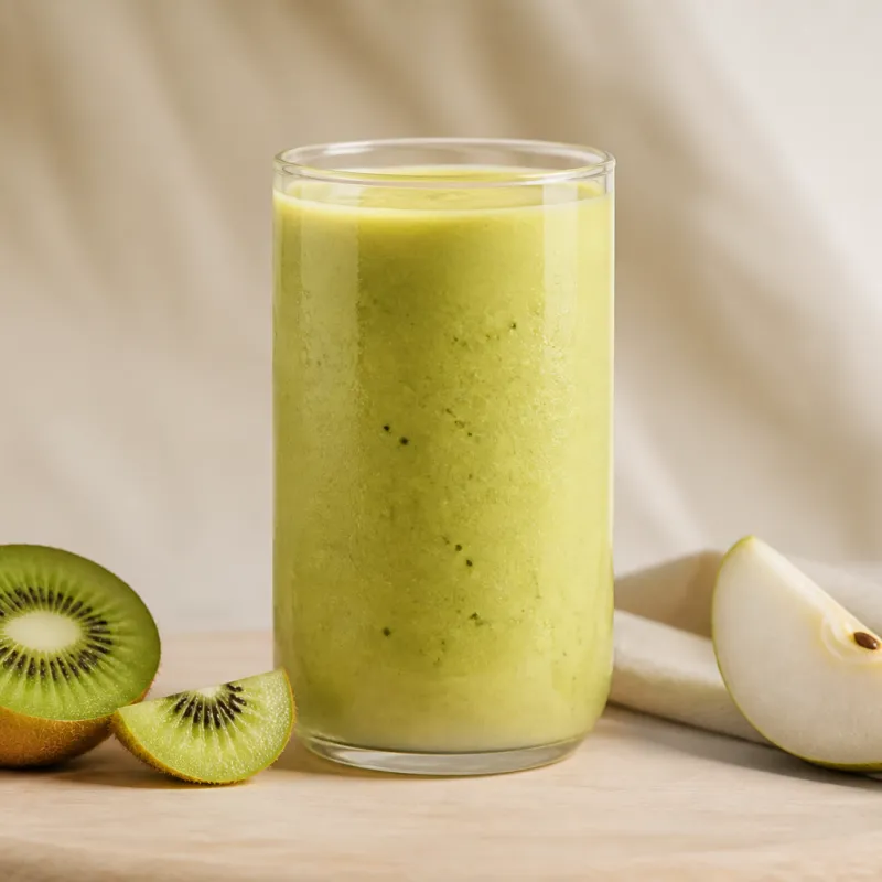 Kiwi and Pear Smoothie