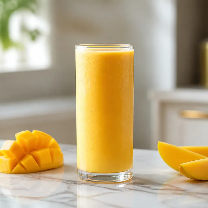 Smoothie de mango y yogur con miel