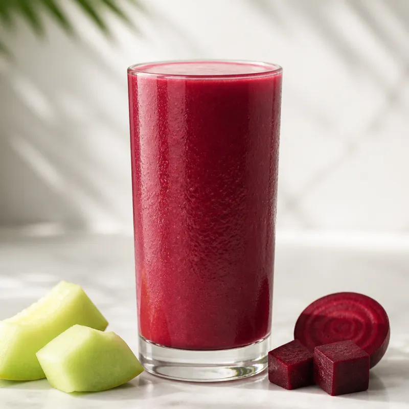 Smoothie de melón y remolacha