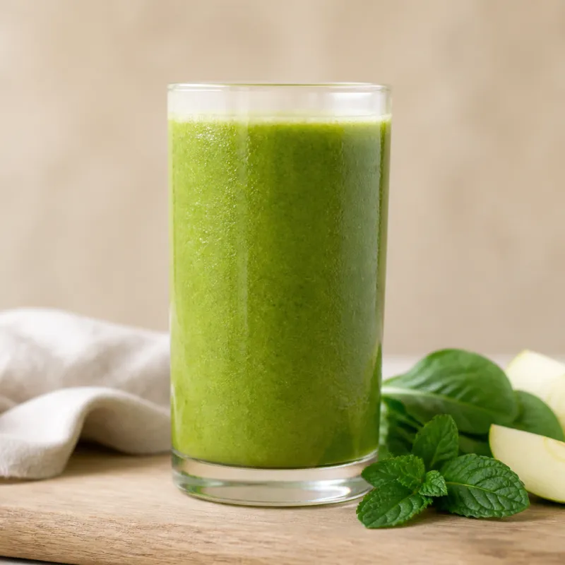 Mint Basil Smoothie