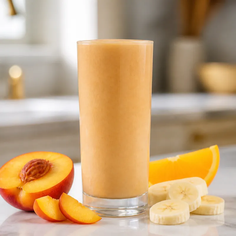 Smoothie de nectarina y avena