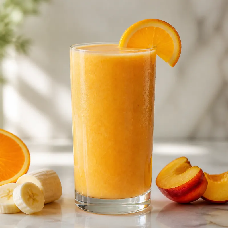Smoothie de naranja del buen humor