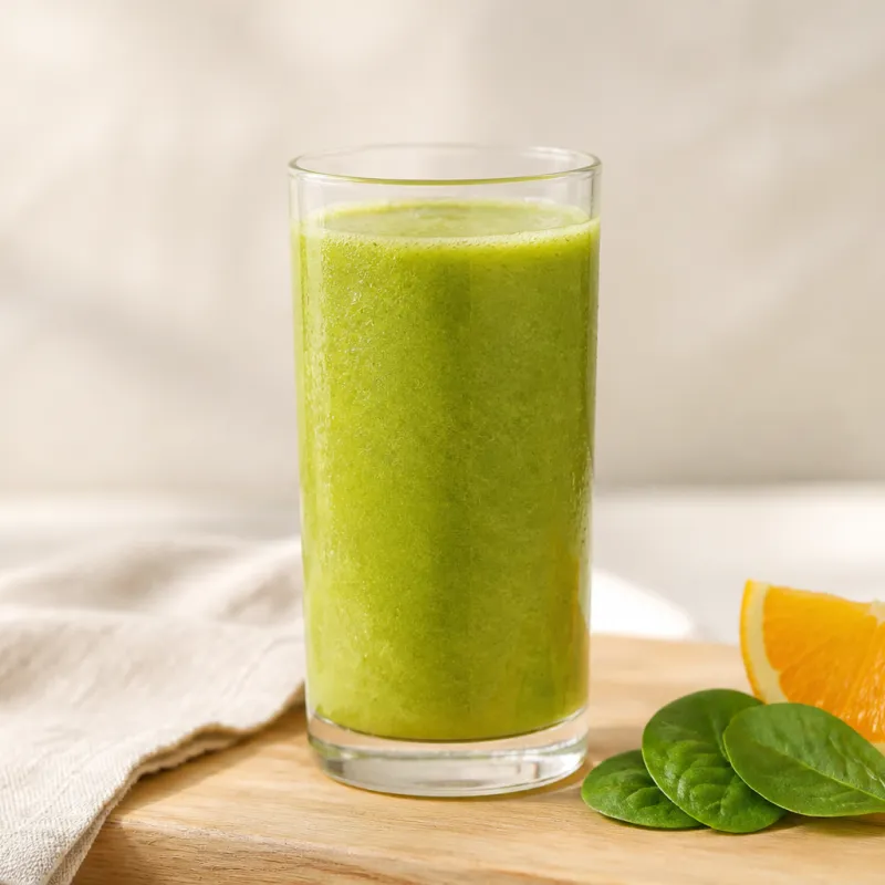 Oranges and Baby Spinach Smoothie