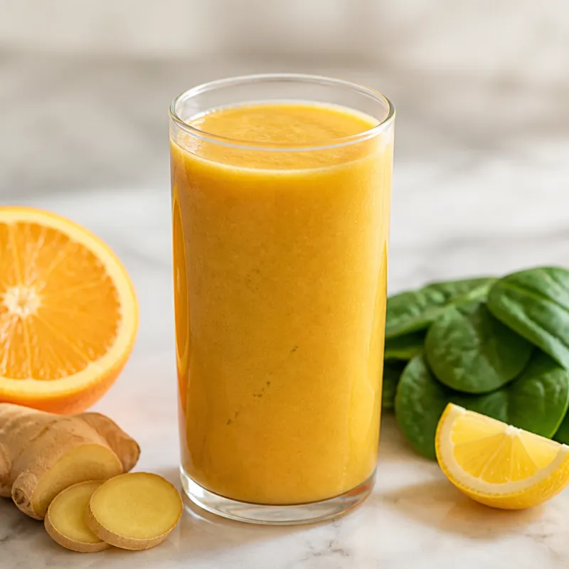 Oranges and Ginger Smoothie