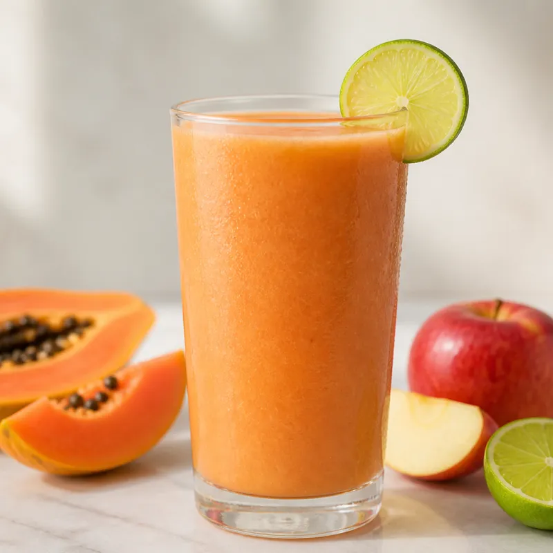 Papaya Apple Smoothie