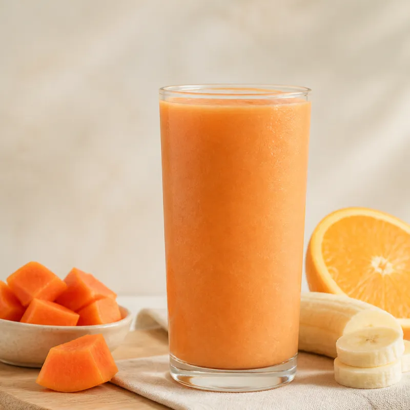 Papaya Orange Smoothie