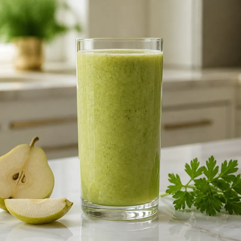 Pear Parsley Smoothie