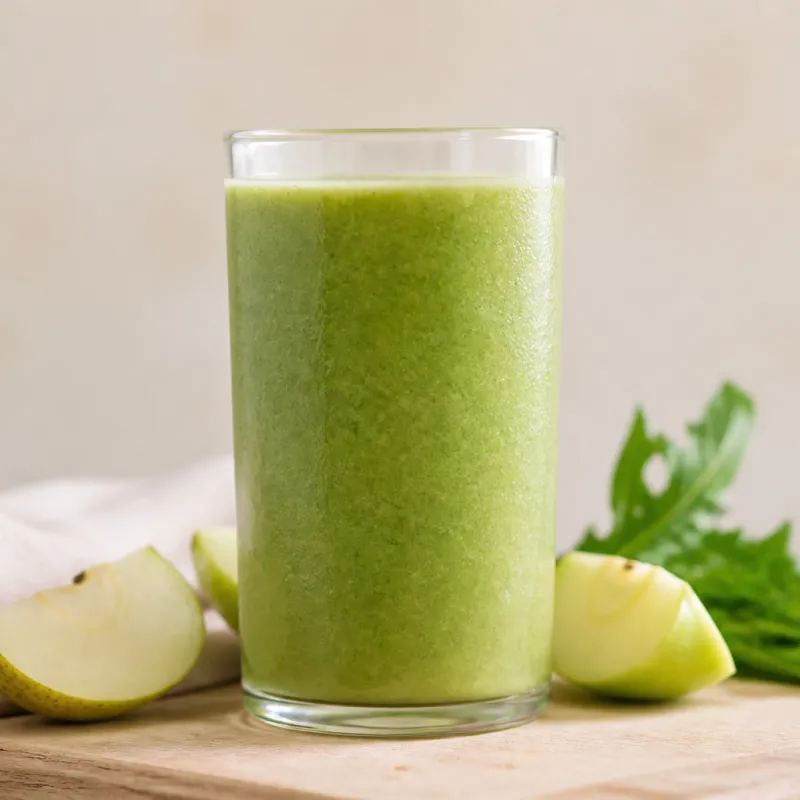 Pear Smoothie with Dandelion