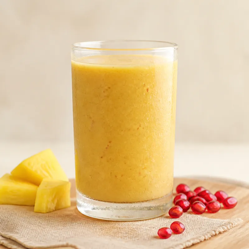 Pineapple Pomegranate Smoothie