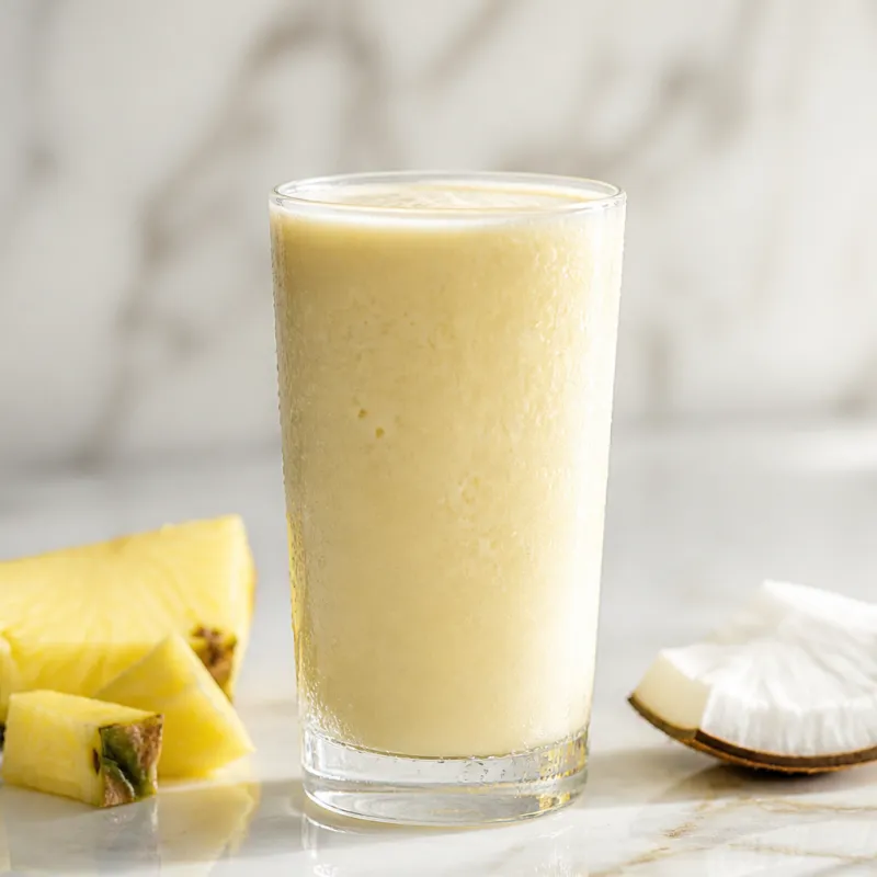 Pineapple Coconut Milk Smoothie