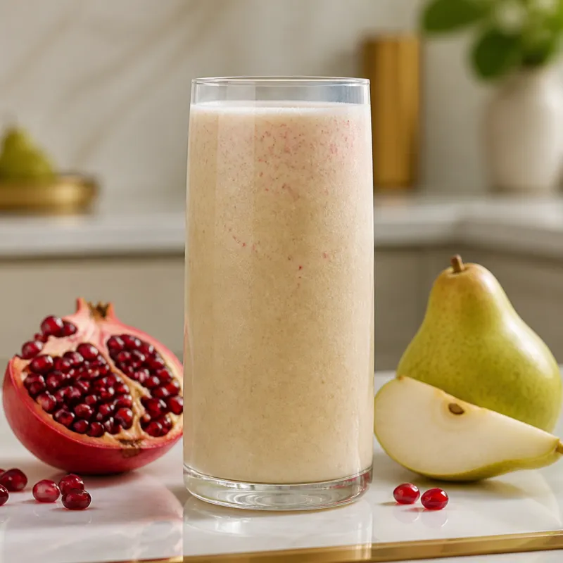 Pomegranate Pear Smoothie