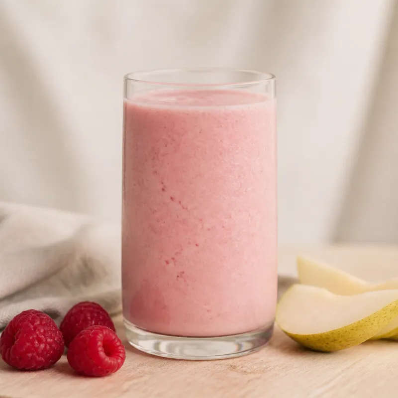 Himbeer-Birnen-Smoothie mit Joghurt