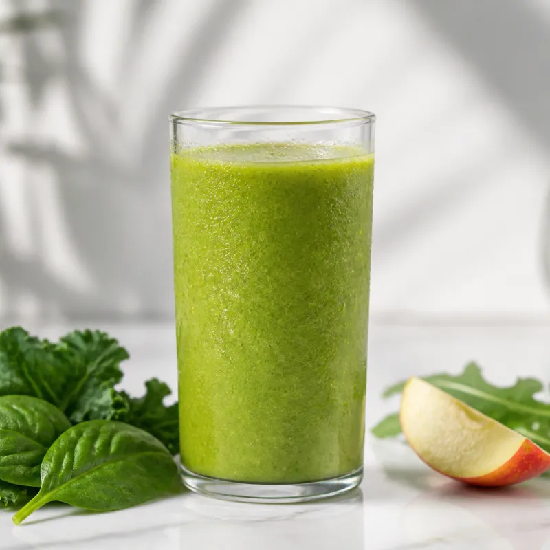 Spinach Rocket Smoothie with Apple and Coconut Water