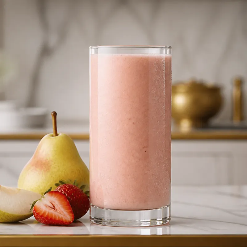 Strawberry Pear Smoothie