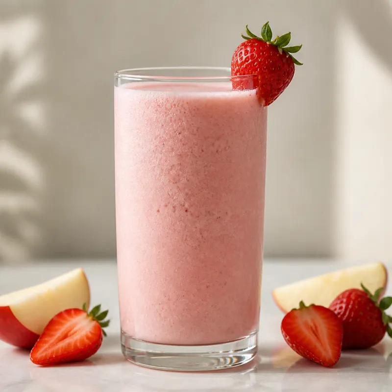 Strawberry Yogurt Smoothie with Honey
