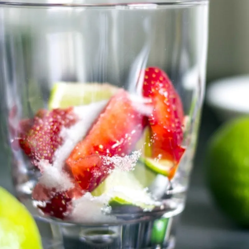Strawberry Caipirinha
