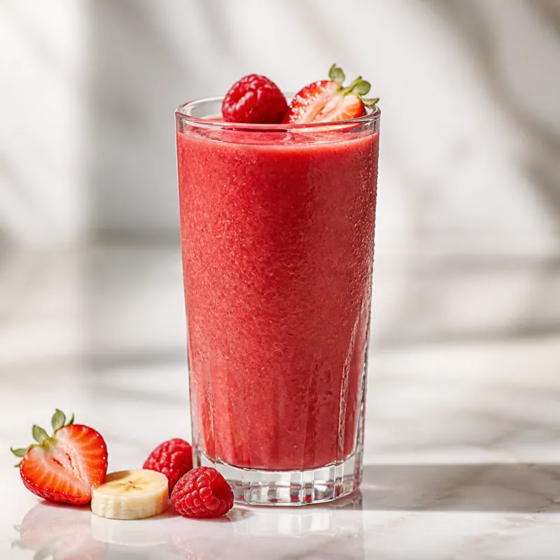 Strawberry Raspberry Smoothie