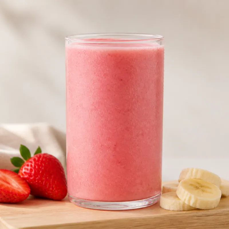 Strawberry Smoothie with Coconut Milk