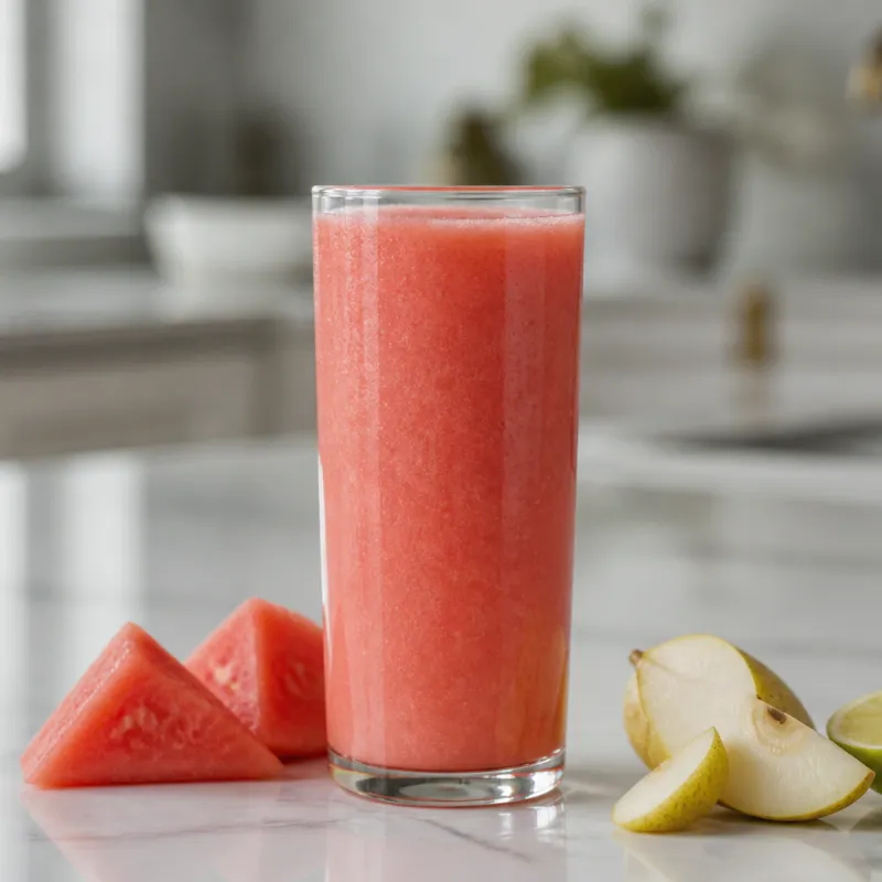 Watermelon Pear Smoothie